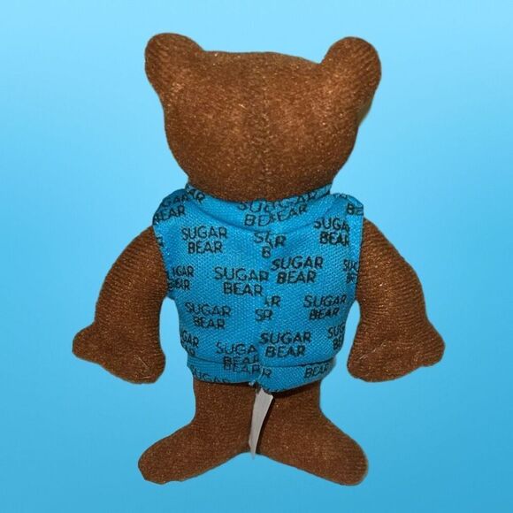 Vintage General Mills Sugar Bear Sugar Puff Cereal Plush 4.5” - Picture 2 of 2